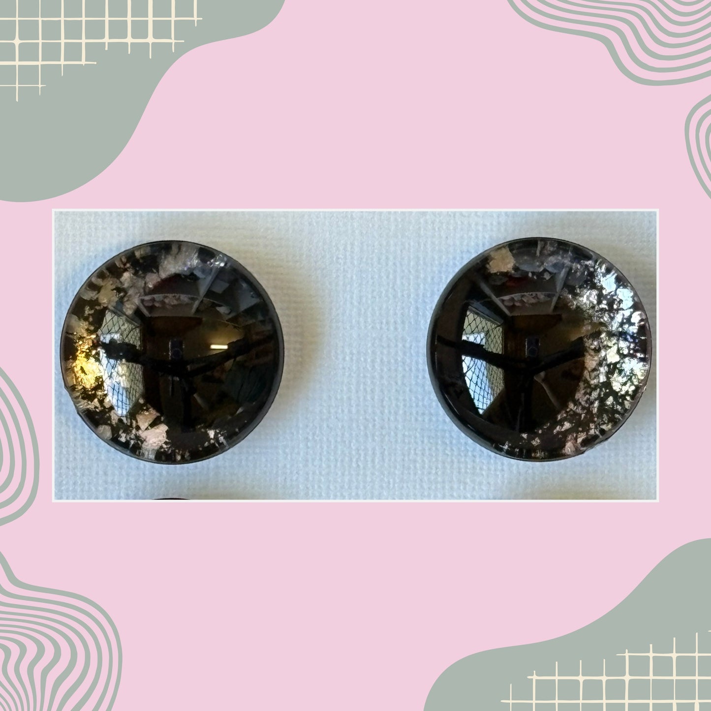 Hand Painted Safety Eyes Meyarin Collection, Kawaii Pupil 12mm - 18mm