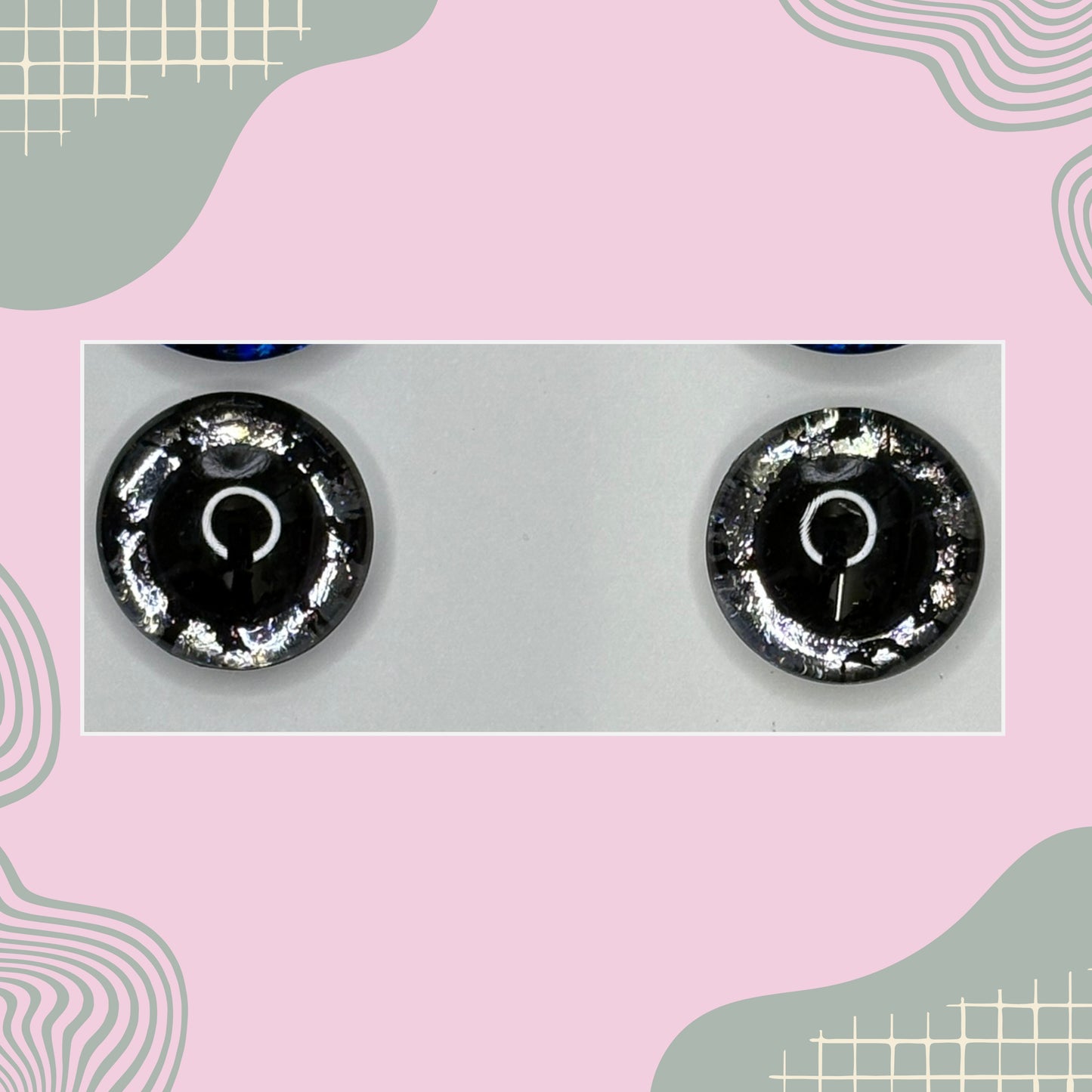 Hand Painted Safety Eyes Meyarin Collection, Centered Pupil 12mm - 18mm