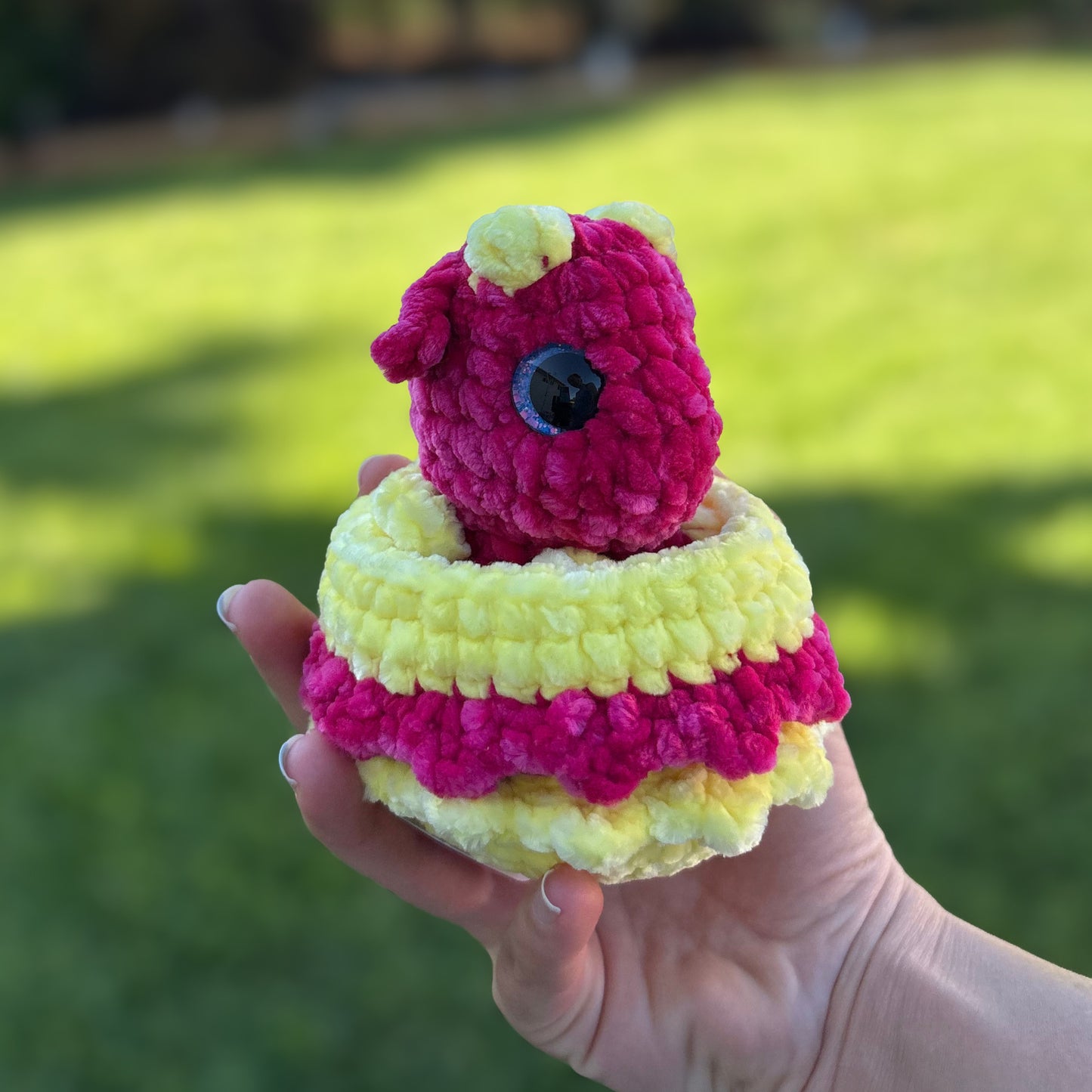 Crochet Dragon Hatchling