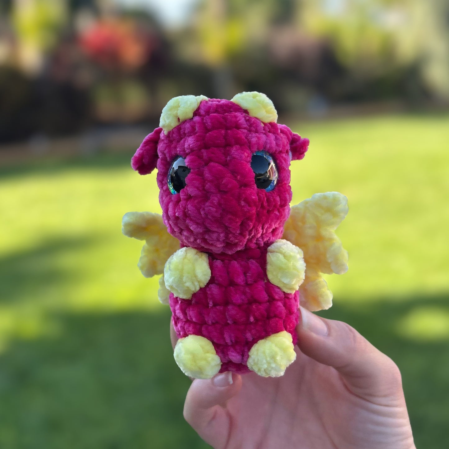 Crochet Dragon Hatchling