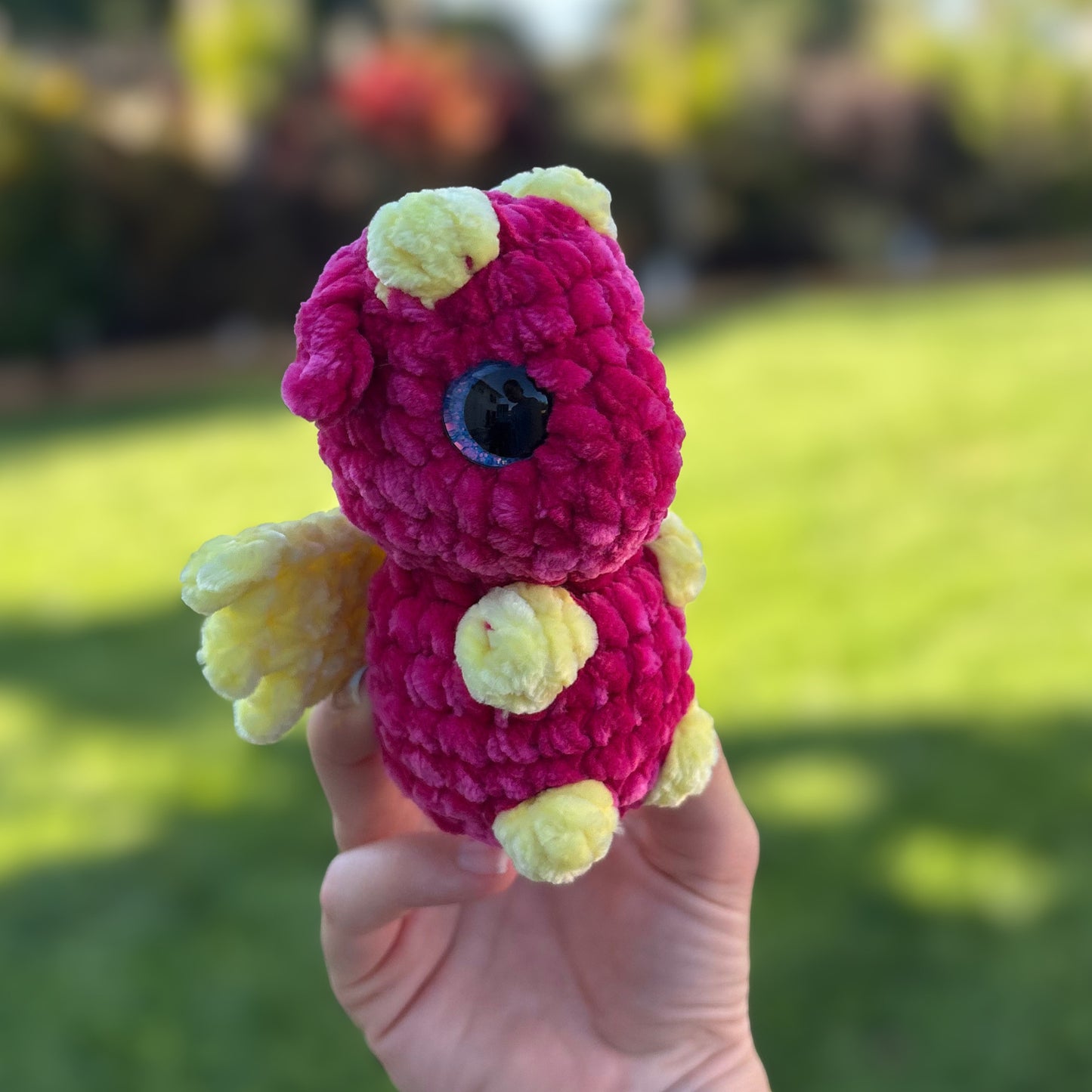 Crochet Dragon Hatchling